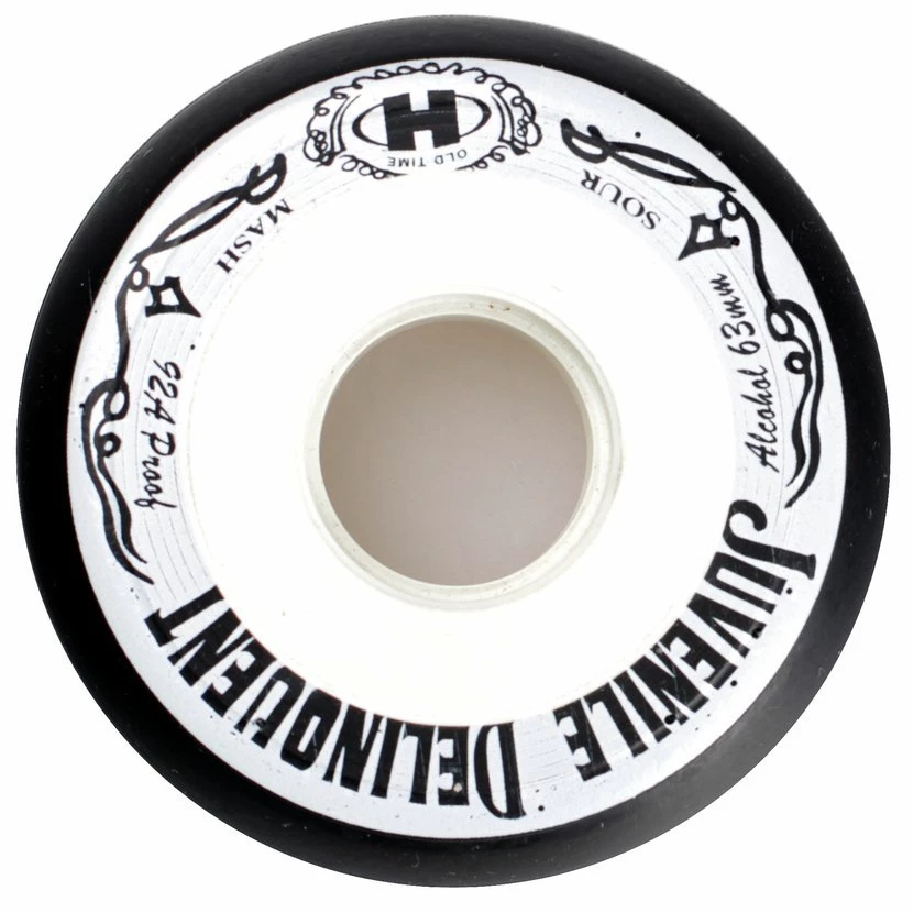 HYPER Juvenile Delinquent 63MM Black (4 units) 92A Aggressive wheels - buy  online